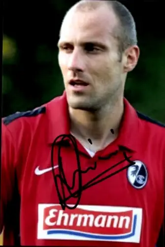 Autogrammkarte Fußballer Daniel Sereinig, SC Freiburg, Autogramm