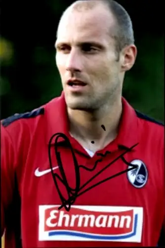 Autogrammkarte Fußballer Daniel Sereinig, SC Freiburg, Autogramm