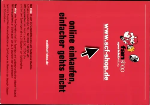 Autogrammkarte Samuel Koejoe, SC Freiburg, Autogramm
