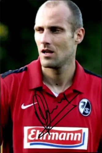 Autogrammkarte Fußballer Daniel Sereinig, SC Freiburg, Autogramm