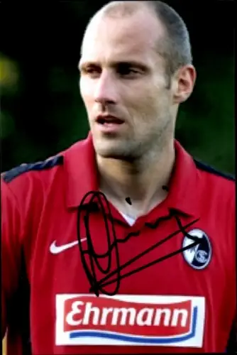 Autogrammkarte Fußballer Daniel Sereinig, SC Freiburg, Autogramm