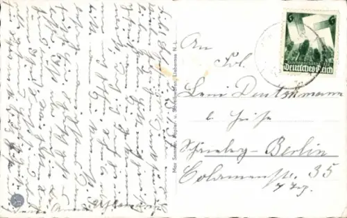 Ak Lieberose in Brandenburg, Schlosspark