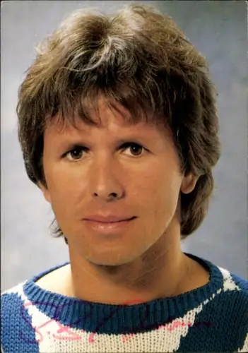 Autogrammkarte Sänger G. G. Anderson, Portrait, Autogramm
