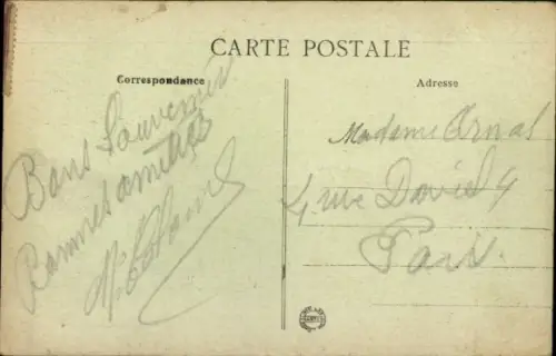 Ak Saint Gilles sur Vie Vendée, Quais, Passerelle