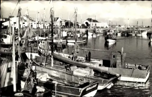 Ak Croix de Vie Vendée, Hafen