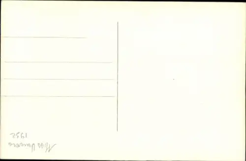 Ak Miss Perou, Porträt