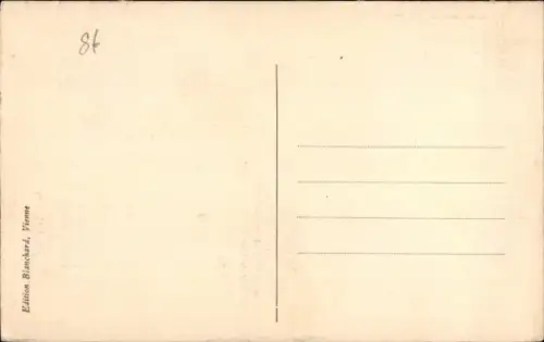 Ak Vienne Isère, Hôtel de Ville, Platz