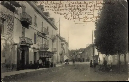 CPA Saint Géoire en Valdaine Isère, vue du rue