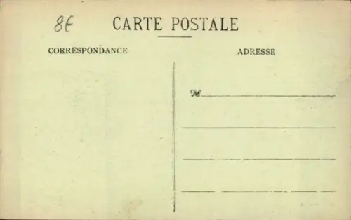 Ak Conches en Ouche Eure, bild eines Gewässers, Häuserzeile, Spiegelung im Wasser