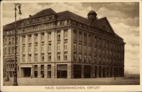 Ak Erfurt in Thüringen, Haus Kossenhaschen,  Architektur,  aus Erfurt