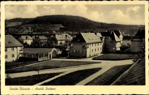 Ak Demitz Thumitz in Sachsen, Teilansicht