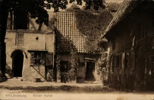 Ak Lüneburg in Niedersachsen, Roter Hahn