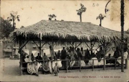 CPA Village Senegalais, Porte Maillot, Salle de Danse