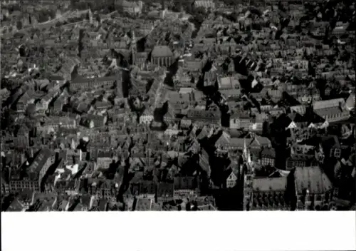 Ak Nürnberg in Mittelfranken, Luftaufnahme von Nürnberg