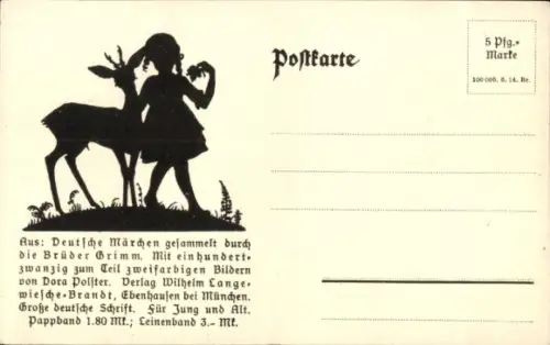 Ak Märchen Die kluge Bauerntochter