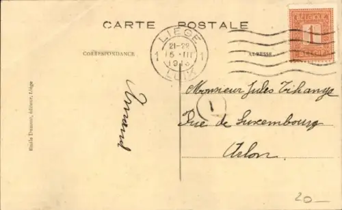 CPA Tour de France 1910,
