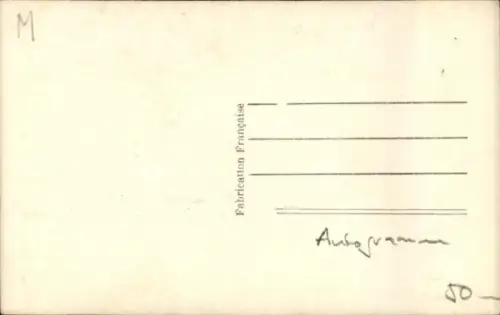 CPA Les Gloires du Cyclisme, G. Wambst, Autogramm