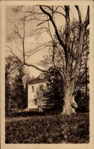 Ak Piskowitz (bei Kamenz) Nebelschütz Oberlausitz, Genesungsheim