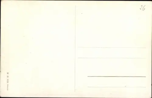 Ak Jesus, Gemaltes Porträt