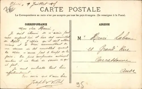 Ak Chars Val d'Oise, Vorderansicht des Rathauses, Mairie, Leute, Geschäfte, Stadtansicht