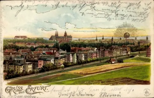 Litho Erfurt in Thüringen, Gesamtansicht