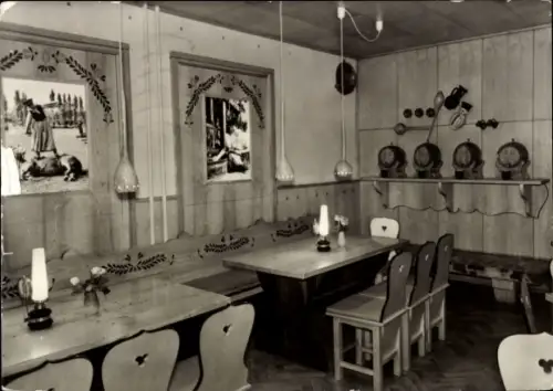 Ak Sangerhausen im Kreis Mansfeld Südharz, Konsum Gaststätte, Walkmühle Csarda