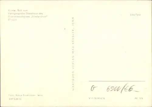 Ak Heiligengrabe in der Prignitz, Esszimmer, gedeckte Tische, klassische Einrichtung, helle Wandv