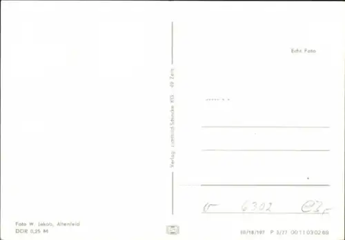 Ak Altenfeld Großbreitenbach in Thüringen, Wilhelm-Pieck-Straße