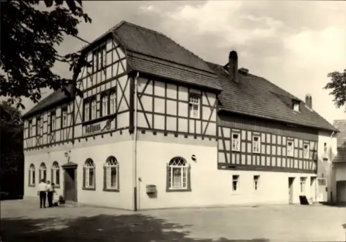 Ak Tautenhain in Thüringen, Gasthaus Kanone