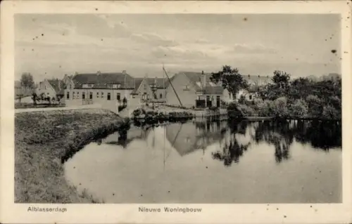 Ak Alblasserdam Zuid-Holland, Nieuwe Woningbouw