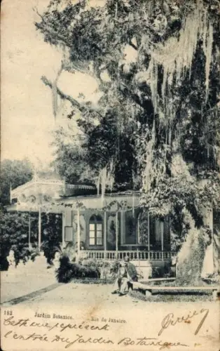 Ak Rio de Janeiro Brasilien, Botanischer Garten