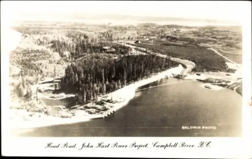 PC Campbell River British Columbia, Head Pond, John Hart Power Project