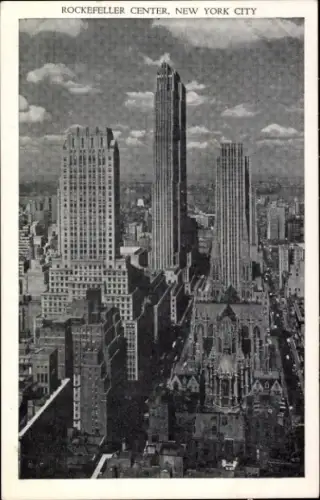 Ak New York City USA, Rockefeller Center