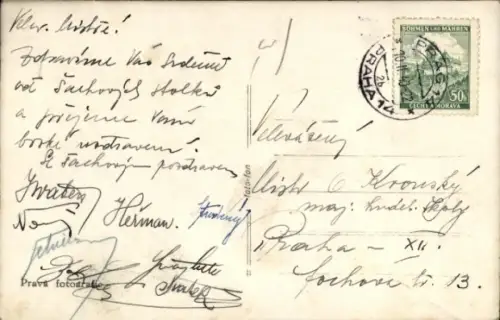 Ak Praha Prag Tschechien, Altstädter Ringplatz,  Gebäude, Stadtansicht, 