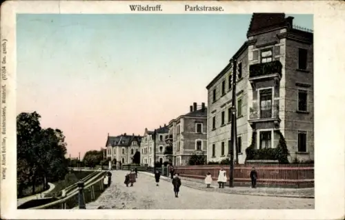 Ak Wilsdruff in Sachsen, Parkstraße