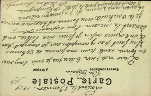 Ak Lorient Morbihan, Statue von Jules Simon,  Stadtansicht, Menschen auf dem Platz