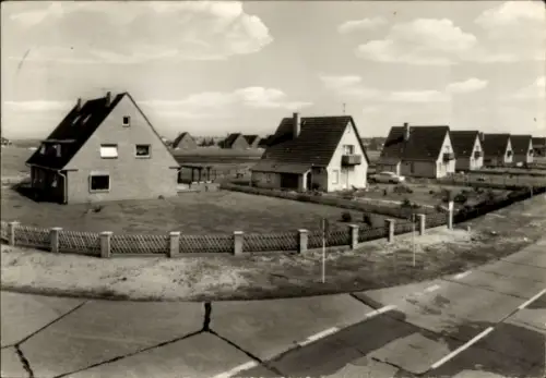 Ak Nordseebad List auf Sylt, Am Loo Ecke Möwenbergstraße