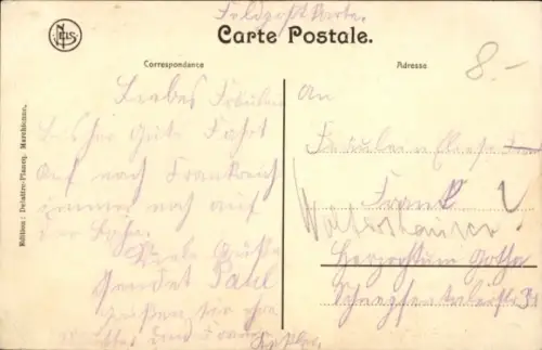 Ak Marchienne au Pont Charleroi Wallonien Hennegau, Zeche Providence, Zeche Sambre