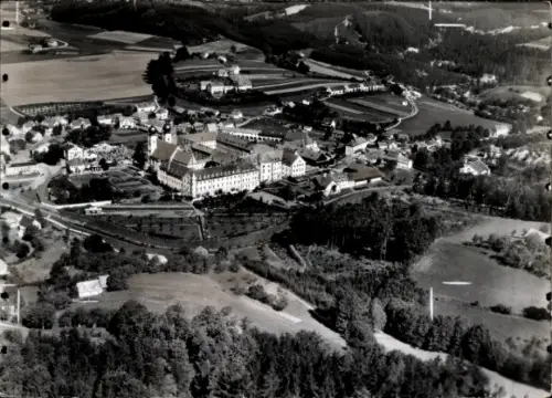 Foto Metten an der Donau Niederbayern, Fliegeraufnahme