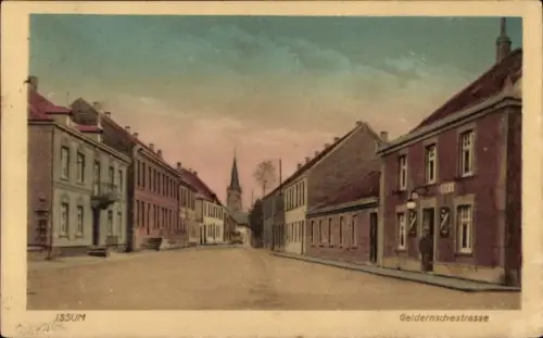 Ak Issum am Niederrhein, Geldernschestraße