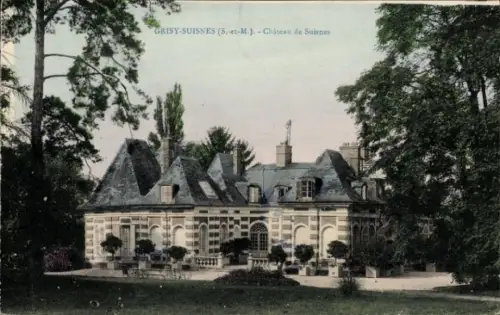 CPA Grisy Suisnes Seine et Marne, Château de Suisnes