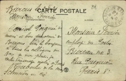 CPA Maulléon Soule Pyrénées-Atlantiques, Quartier de la Gendarmerie