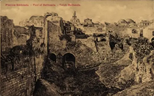 Ak Jerusalem Israel, Teich Bethesda