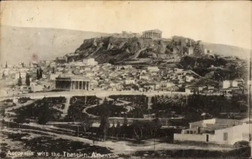 Ak Athen Griechenland, Akropolis, Panorama