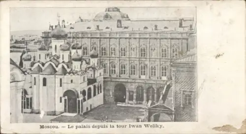 Ak Moskau Russland, Palast, Iwan-Weliky-Turm,  Architektur