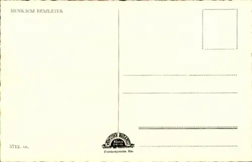Ak Mukatschewo Munkacs Ukraine, Stadtansichten