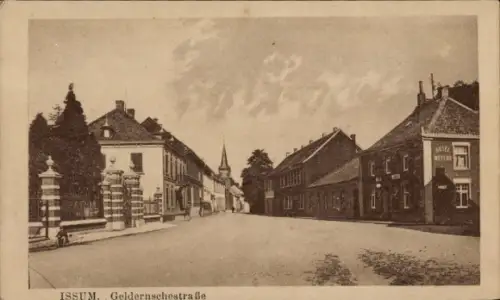 Ak Issum am Niederrhein, Geldernsche Straße, Hotel Wefers