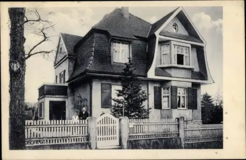 Ak Schleusingen in Thüringen, Villa Dr. med. Fritz Lübke, Königstraße 3