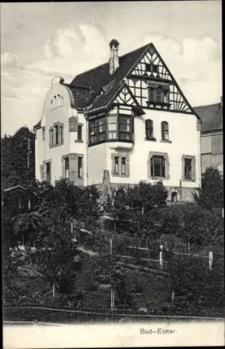 Ak Bad Elster im Vogtland, Villa