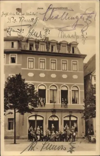Studentika Ak Jena in Thüringen, Germanenhaus